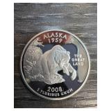 2008 Alaska State Quarter, Silver Proof