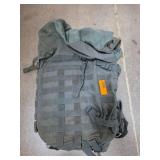 Military-Style Olive Green Backpack