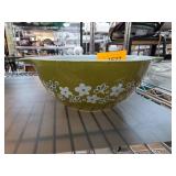 Green Pyrex Mixing Bowl Spring Blossomï¿½