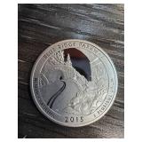 2015 Blue Ridge Parkway Silver Quarter
