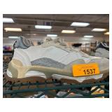 Coach Mens White and Silver Sneakers