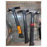 Three Husky Claw Hammers