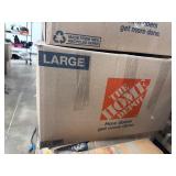 Large Box of Clothes in Recycled Paper Box