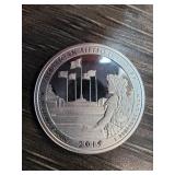 2019 American Memorial Park Silver Quarter
