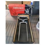 Vintage Carve-Rite Meat Holder and Box