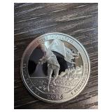 2016 Silver Fort Moultrie Quarter Dollar Coin