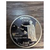 2008 Hawaii Silver Quarter