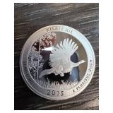 2015 Kisatchie Silver Quarter Dollar Coin