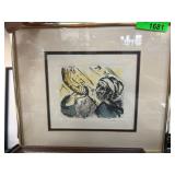 Framed Limited Edition Print Ira Moscowitz