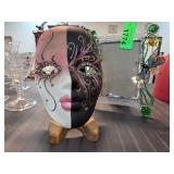 Decorative Face Mask and Dragonfly Frame