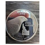 2007 Idaho State Silver Quarter