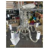 Crystal Chandelier with Multiple Arms