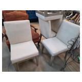 Four Upholstered Dining Chairs