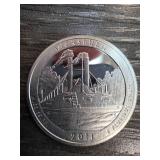 2011 Vicksburg Quarter in Silver