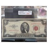 1953B $2 Red Seal United States Note