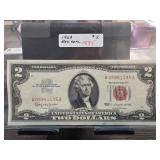 1963 Two-Dollar Red Seal Note