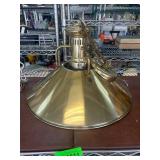 Polished Brass Pendant Light Fixture
