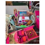 Barbie Doll Set With Accessories and Car