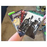 Three Marvel Comic Graphic Novels