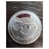 2017 Effigy Mounds Silver Quarter Proof Coin