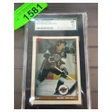1991-92 Topps Wayne Gretzky Card SGC Graded