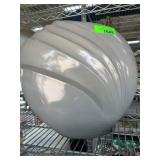 Modern White Ceramic Sculptural Vase