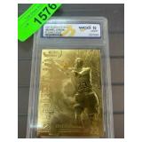 1987 Skybox Z-Force Michael Jordan 23 Karat Gold C