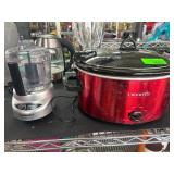 Crock-Pot Slow Cooker and Cuisinart Processor