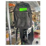 Black Utility Bag with Multiple Compartments