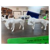 Ceramic Horse Figurines by Bone China