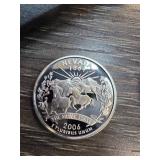 2006 Nevada State Quarter in Silver Proof