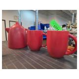 Red MSRF Inc. Teapot and Mug Set