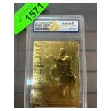 1997 Skybox Z-Force Michael Jordan 23 Karat Gold C