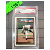 1992 Topps Gold Nolan Ryan Winner Card PSA 9