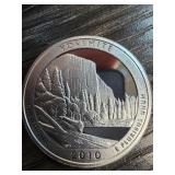 2010 Yosemite National Park Silver Quarter