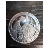 2019 Lowell National Park Silver Quarter