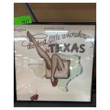 Framed 1978 Best Little Whorehouse Print