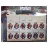 1972 Christmas US Plate Block Mint Condition