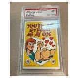 1960 Funny Valentines Card PSA 7 NM #5A