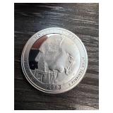2013 Mount Rushmore Silver Quarter
