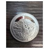2012 Denali National Park Silver Quarter