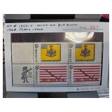 1968 6-Cent U.S. Postage Stamp Block