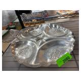 Aluminum Serving Tray with Handle