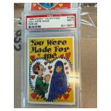 PSA Graded 1960 Funny Valentines Card #13A