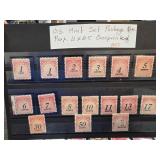 U.S. Mint Set Postage Due Stamps