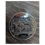 2006 Nevada Silver Quarter Dollar Coin