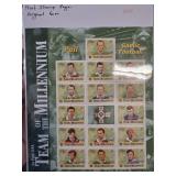 Mint Gaelic Football Team of the Millennium Stamps