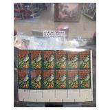 1945 Mint NH Plate Block of 12 Stamps