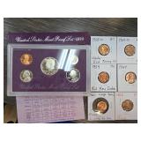 United States Coin Set and Proof Coins