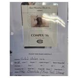 1996 Chocolate Lab and Pintail Stamp